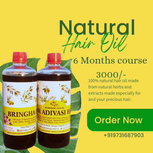 Adivasi Herbal Hair Oil – Natural Hair Growth & Anti-Hair Fall Solution - 500ml